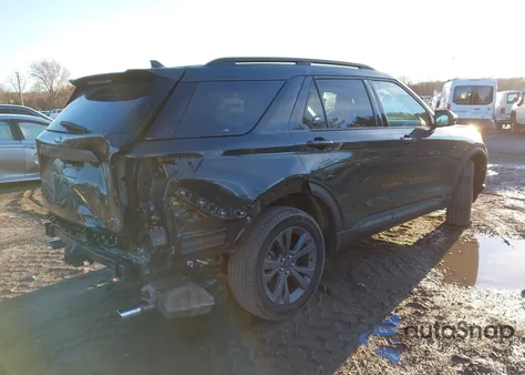 2023 Ford Explorer Xlt из США, поврежденный, VIN 1FMSK8DH7PGA94215